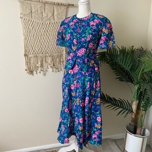 Maggy London Petites Vintage 2-piece floral outfit set